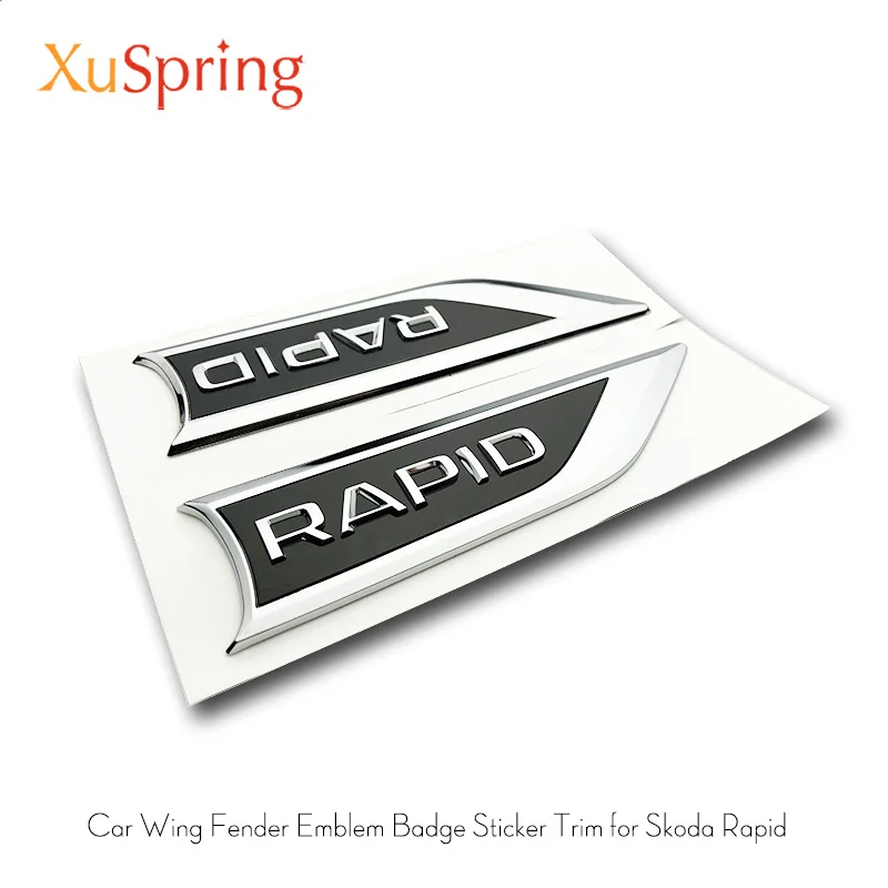Для Skoda Rapid 2012 2013 20114 2015 2016 значок-эмблема на дверь боковое крыло брызговик