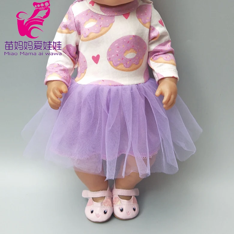 Эластичная рубашка для детских кукол кружевное платье рождественской елки куклы - Фото №1