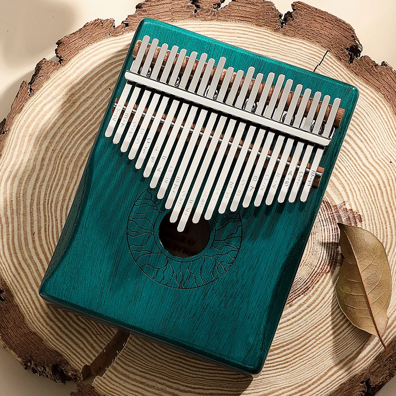 Портативная клавиатура Kalimba 17/21 клавиш пианино для большого пальца Calimba