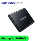 Портативный SSD-накопитель Samsung T5, внешний Ssd-накопитель 1 ТБ, внешний SSD-накопитель 500 ГБ, USB 3,1, внешний SSD-накопитель, Ssd-накопитель для ноутбука