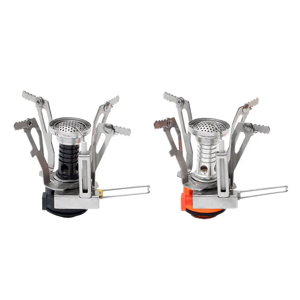 

Outdoor Gas Stove Portable Mini Burner Easy Ignition Energy-Saving Barbecue Stove Wind Proof Outdoor Gas Burner Camping Stove