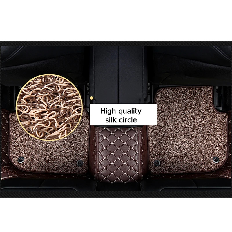 

ZHOUSHENGLEE Custom car floor mats for Jaguar XF XE XJ XK XJL I-PACE XJ6 XJ6L F-PACE F-TYPE brand firm car accessories foot mats