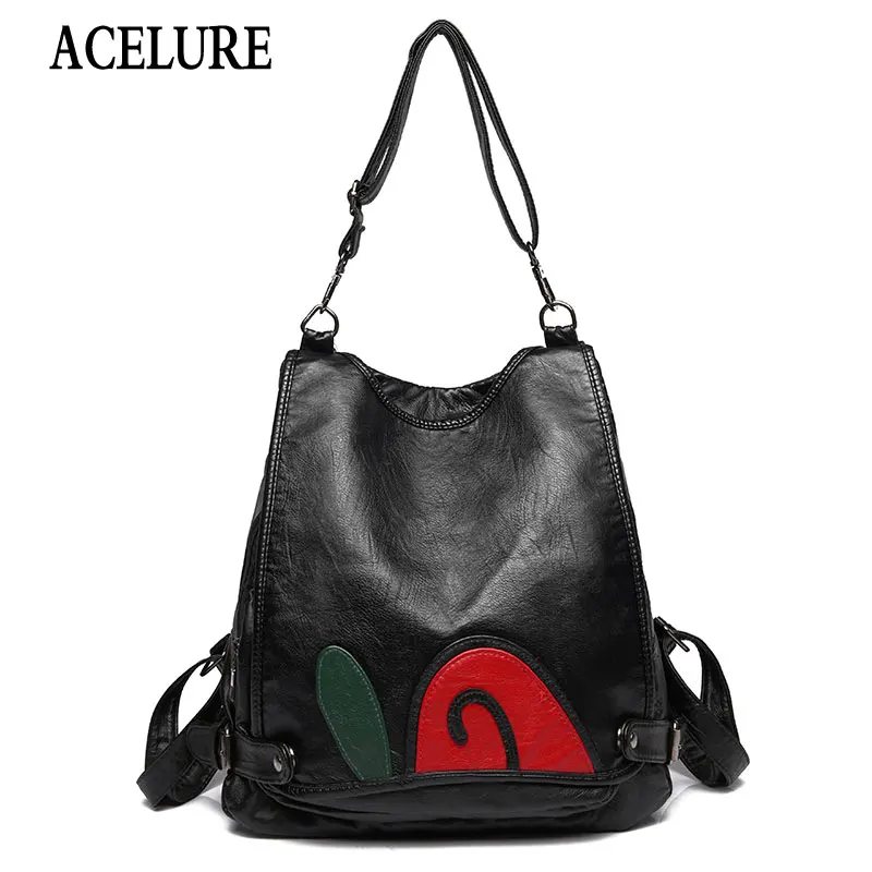 

Женская сумка-тоут ACELURE, из искусственной кожи, на молнии, повседневная, вместительная