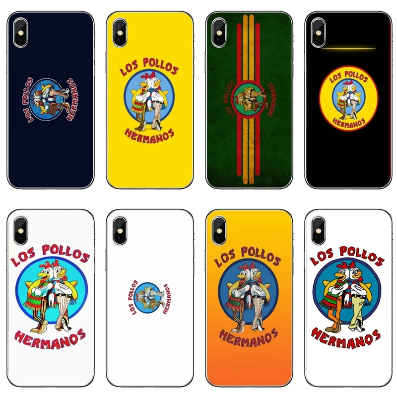 Мягкий чехол для телефона iPhone 8 7 6 6S Plus 11 Pro XS Max XR X 5 5S SE 4S 4 iPod Touch Chicken Brothers Los Pollos