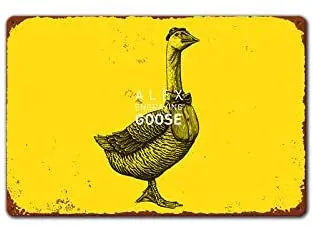 

Animals Goose Bar Cafe Home Oil Station Garage Kitchen Farm Countryside Vintage Retro Tin Signs