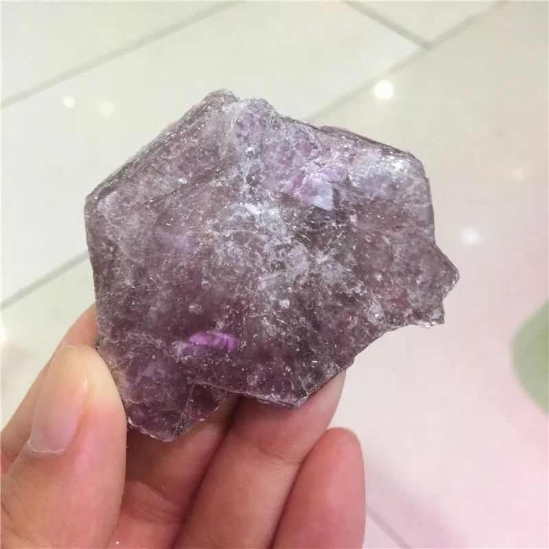 1pcs Natural multicolor Ziyun mother Purple crystal original stone specimens | Дом и сад