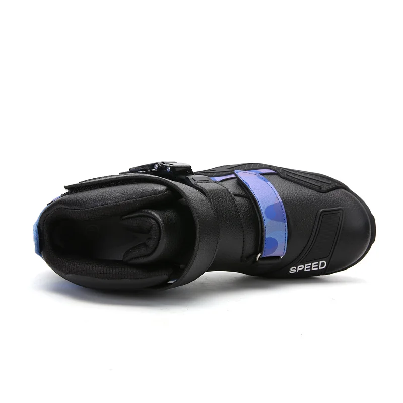 MJ новая брендовая мотоциклетная обувь мужские/женские розовые/черные ботинки