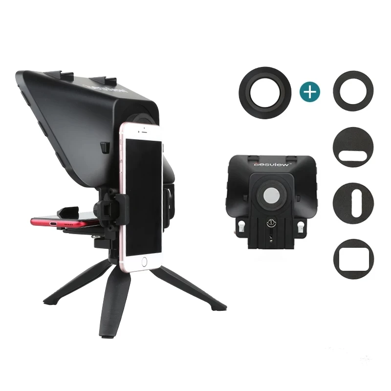 

Bestview T3 Teleprompter Phone DSLR Recording Portable Teleprompter for 11 inch Tablet iPad Phone Prompting Inscriber Reader
