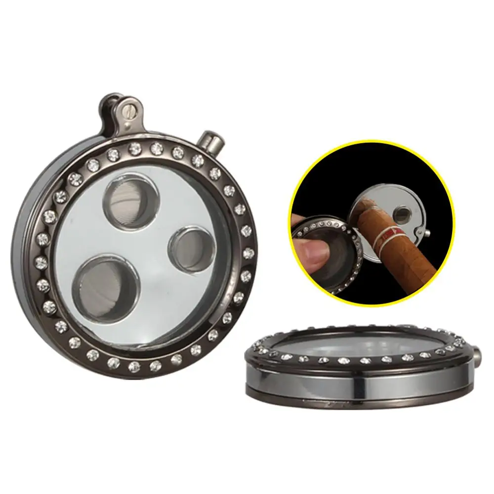 GALINER резак для сигар из нержавеющей стали Острый Карманный металлический Дырокол