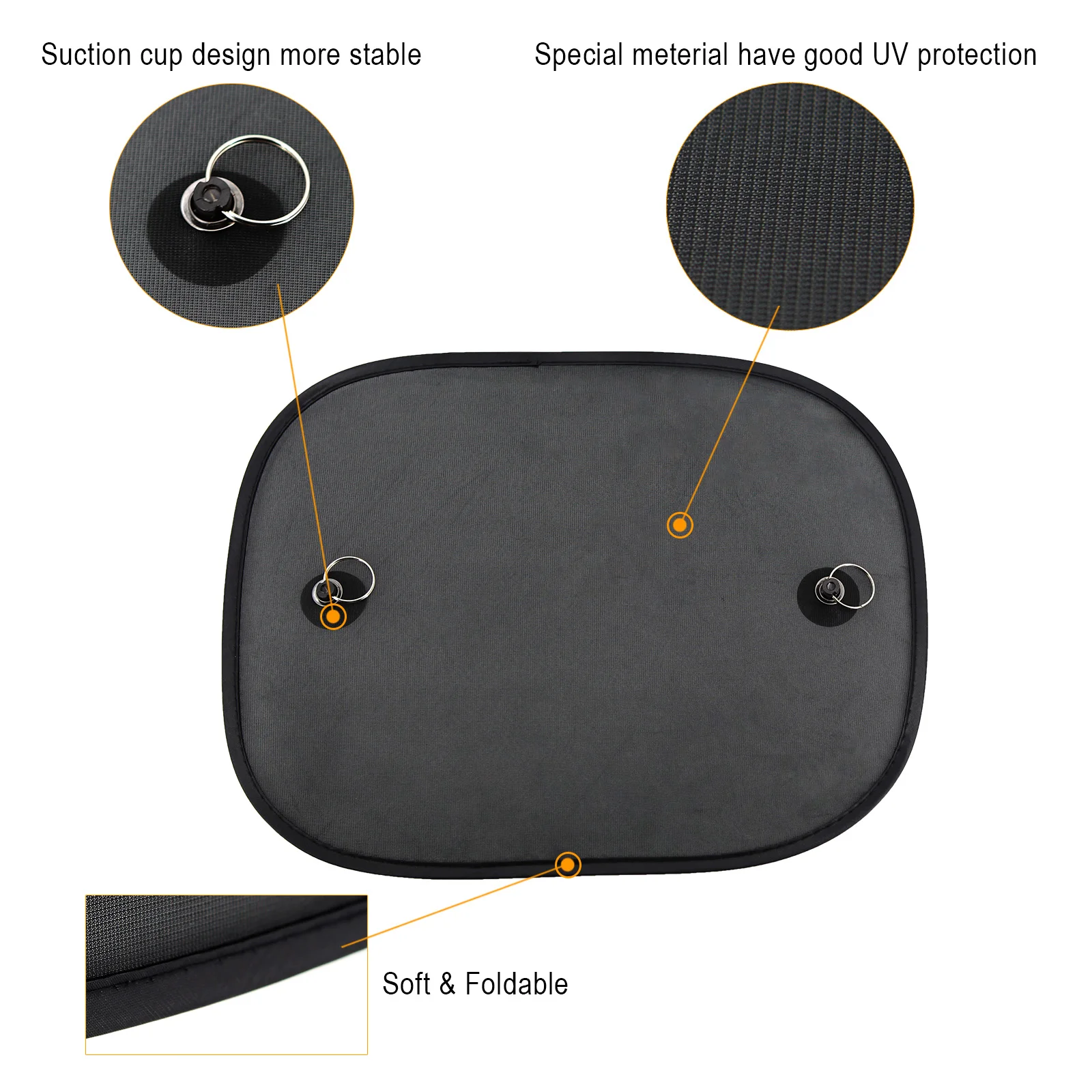 2/4 шт. автомобильные занавески для защиты от УФ лучей|Занавески боковых окон| |