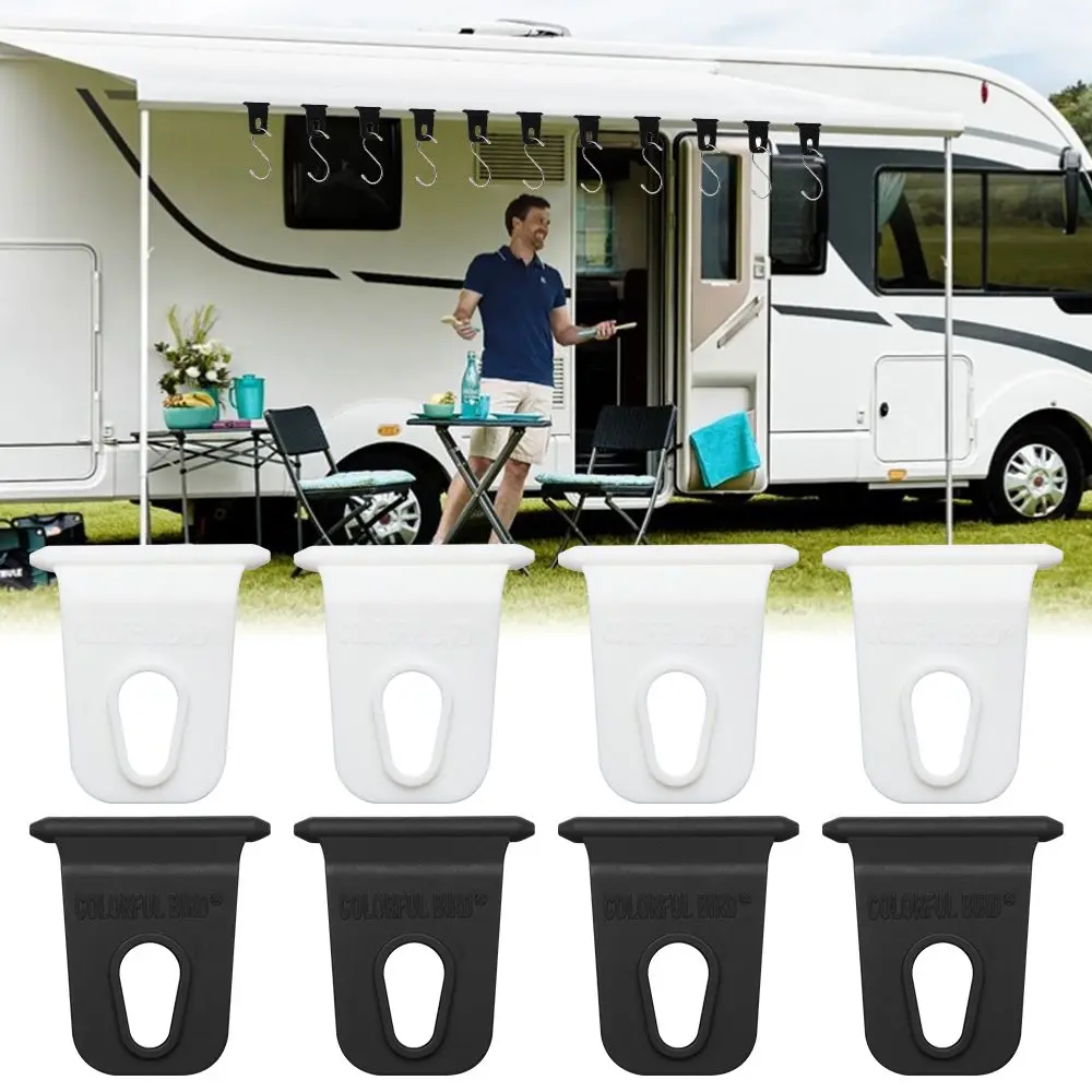 

5/10Pcs Practical Hanger Organizer Travel Accessories Hiking Light Holder Outdoor Camping Hanging Clothes RV Awning Hook