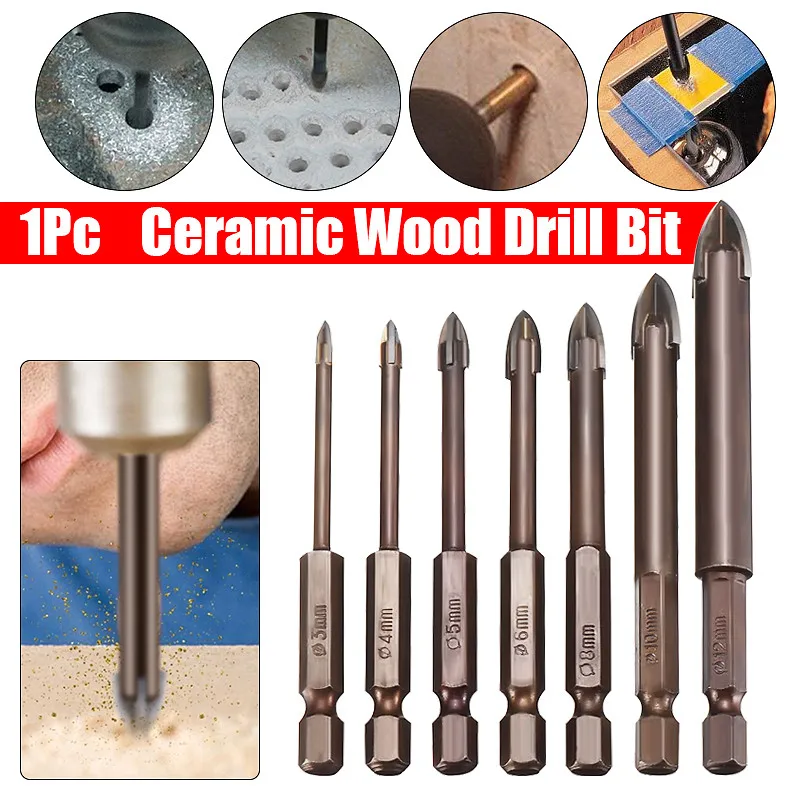 Для детей от 3 до 12 лет мм Вольфрам карбида Стекло набор сверл сплав точки с 4