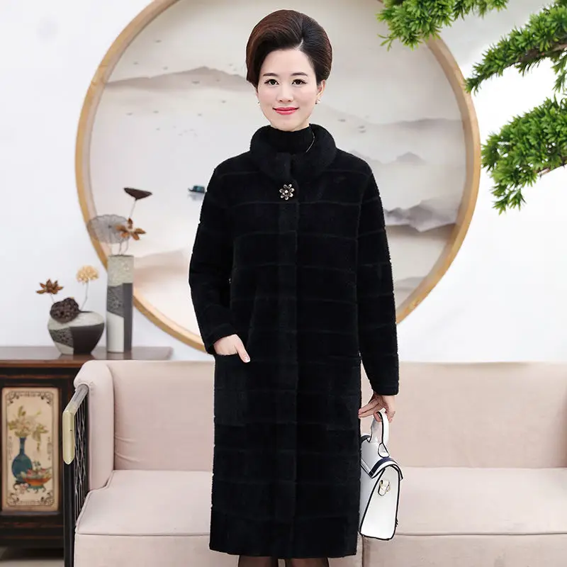 Осень зима 2019 повседневный вязаный кардиган с длинным рукавом для женщин