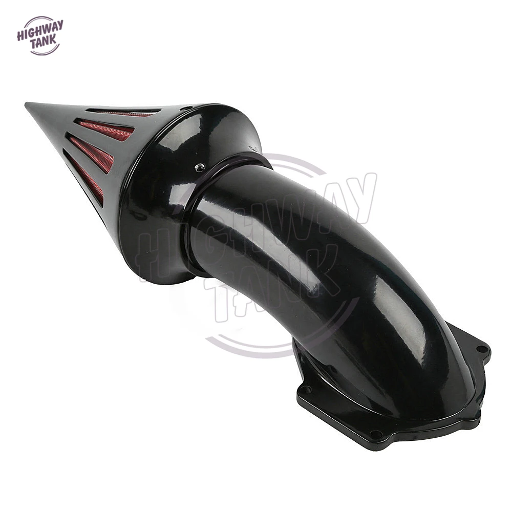 

Black Motorcycle Spike Cone Air Cleaner Intake Filter case for Kawasaki Vulcan 1500 1600 Classic 2000-2012