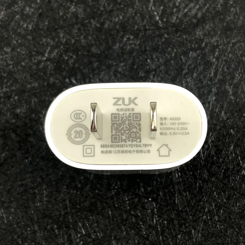 Зарядное устройство для Lenovo zuk z2 Pro оригинальное зарядное США/ЕС 5 3 В/А блок