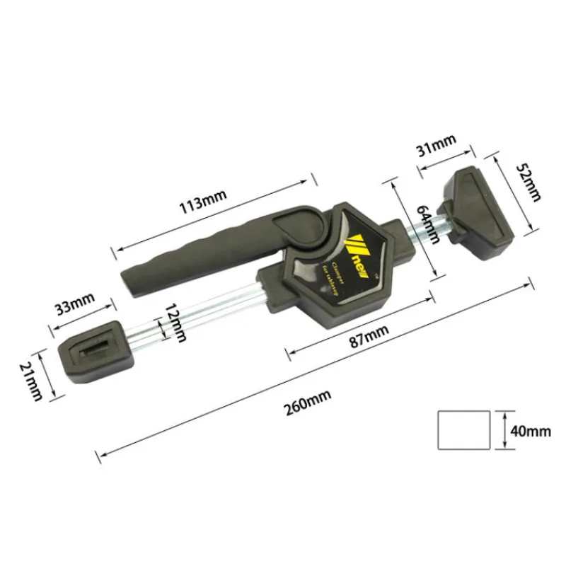 2 шт./компл. деревообрабатывающий быстрый зажим светильник Настольный