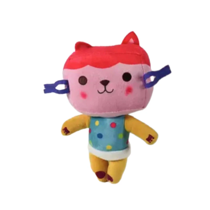 Kawaii Gabby кукольный домик плюшевые игрушки MerCat мягкие животные Кот куклы для детей