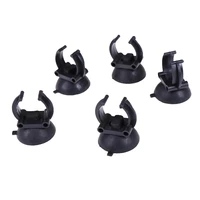5pcslot black suction cups aquarium sucker suction cup for air line pipe tube led lights heating rods clip wire holder