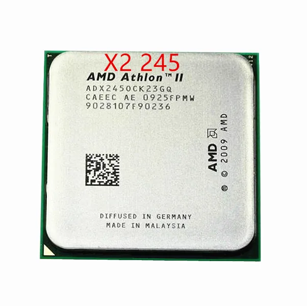 Процессор AMD Athlon II X2 245x2 245 (2 9 ГГц/2 Мб кэш памяти L2/сокет AM3) двухъядерный бесплатная