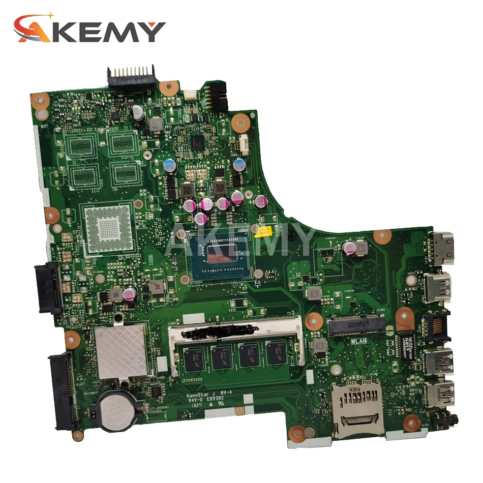 Материнская плата 90MB0270-R0A000 для ноутбука Asus X450CC X450CA A450C X450C X452E X450E X452C - купить по
