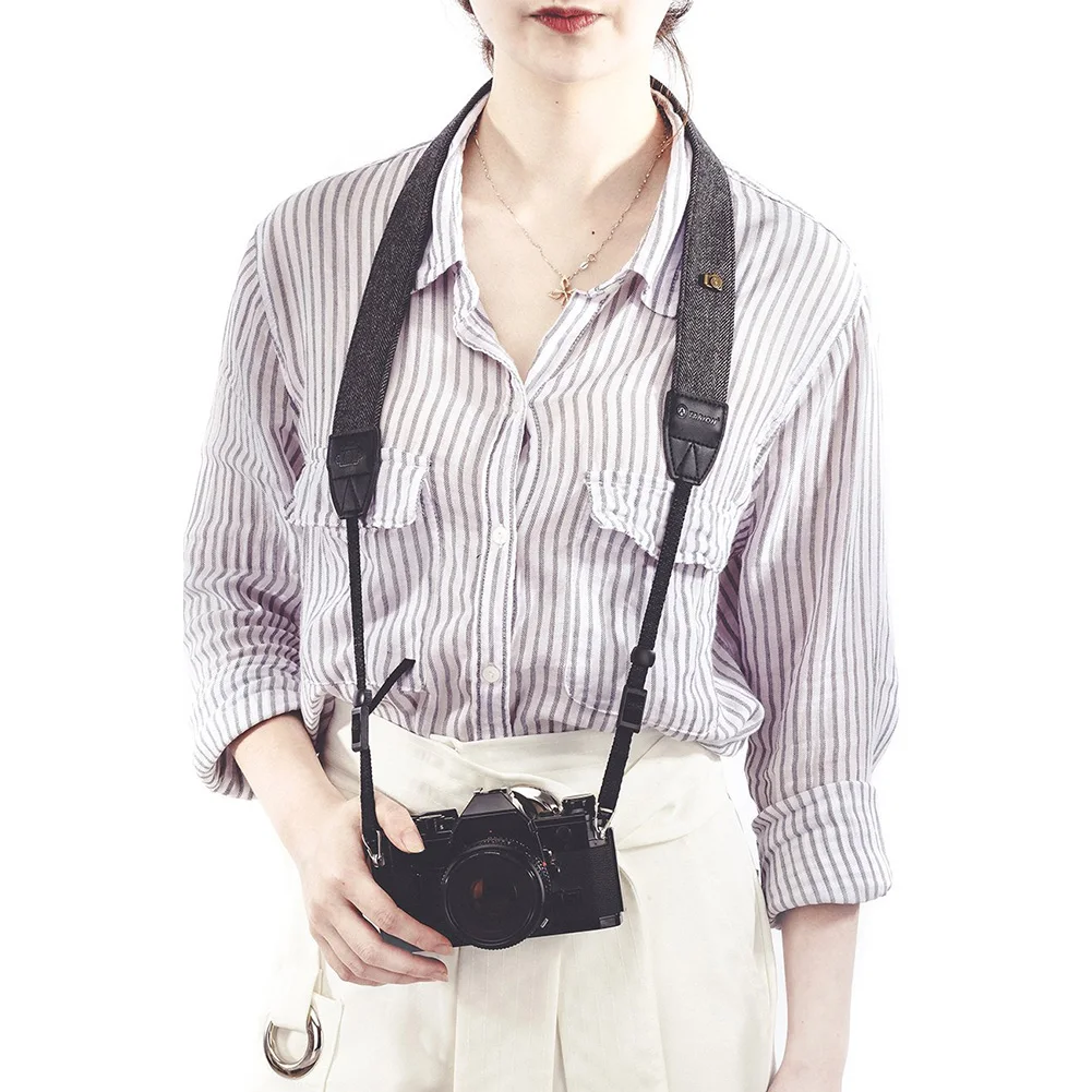 Универсальный Регулируемый треугольный плечевой ремень для камеры Nikon Canon DSLR |