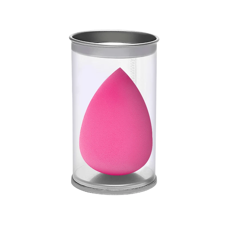 1X капли воды красивая губка для яйца спонж пудры макияжа без латекса Влажная и