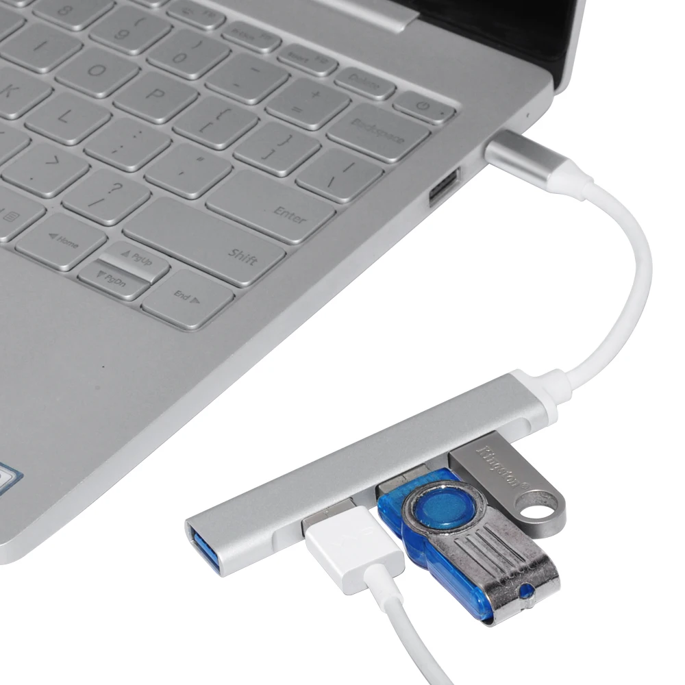 USB C концентратор 3 0 Тип разветвитель Thunderbolt USB-C док-адаптер для Macbook Pro 13 15 Air Mi HUAWEI