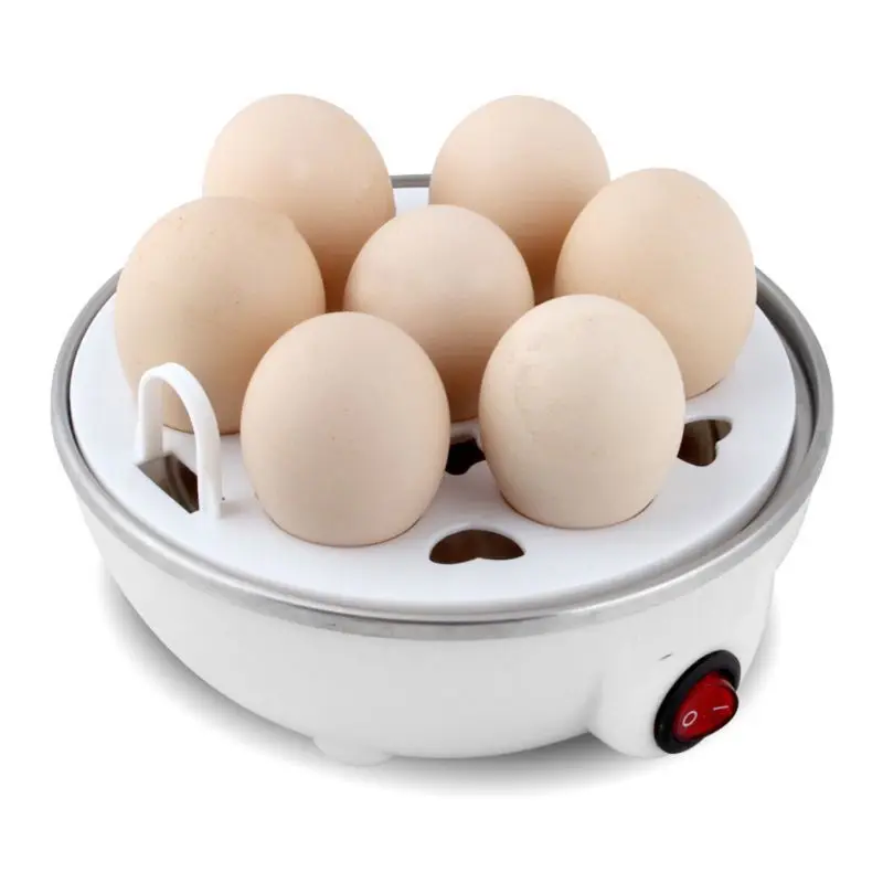 7 Яйцо Ёмкость Электрический яйцо Плита для яйца всмятку и