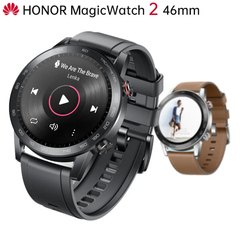 Оригинальные уличные Смарт часы huawei Honor MagicWatch 2 гладкие тонкие длительное время