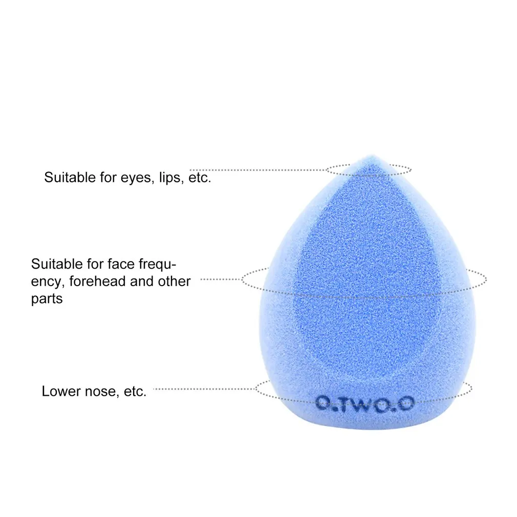 Капли воды в форме порошка пуховка для нанесения основы под макияж жидкий
