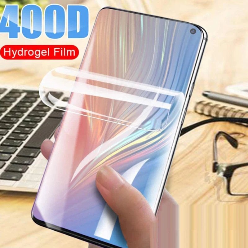 

Hydrogel Film For OPPO A9 A5 2020 F5 F7 A3S A5S K5 3D Screen Protector Realme 7 X7 X2 X50 3 5 Pro XT V5 C3 C15 7i 5i C2 V3 Film