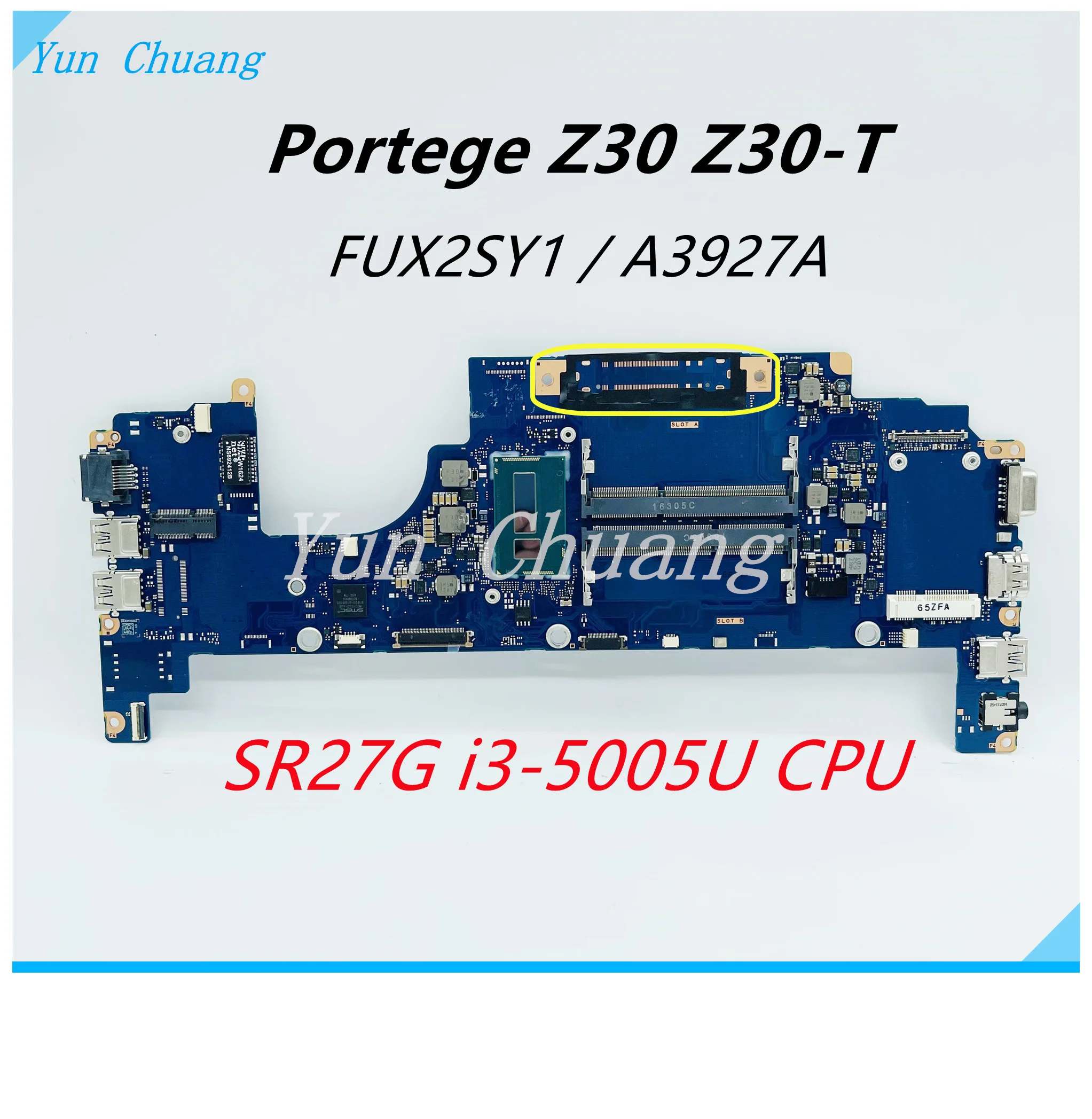 Материнская плата FUX2SY1 A3927A для toshiba Portege Z30 Z30-T материнская ноутбука i3-5005U процессор