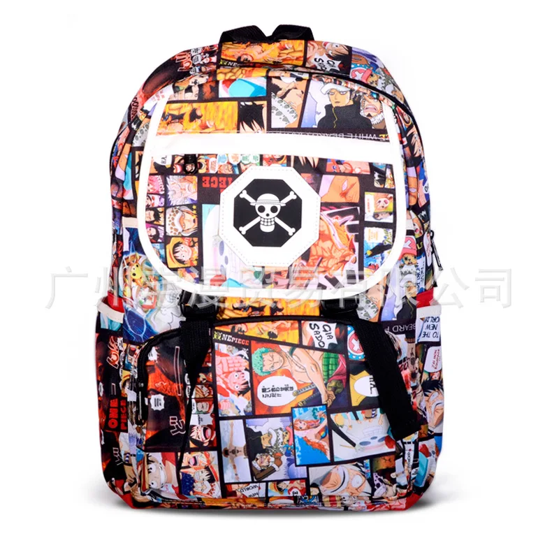 Слитный рюкзак с героями мультфильмов аниме школьный ранец принтом Токийский