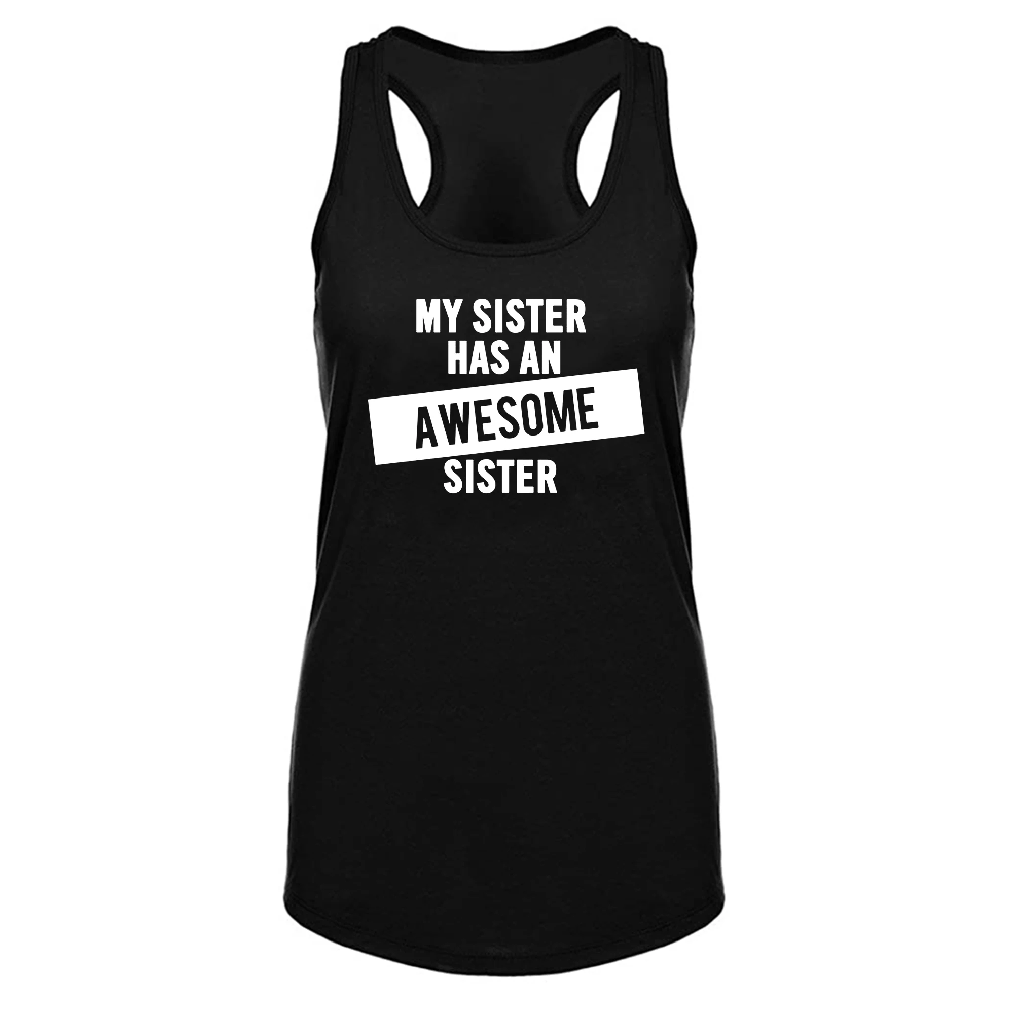 

Lyprerazy Женская сестра имеет потрясающий тренировочный тренажерный зал с забавным принтом майка