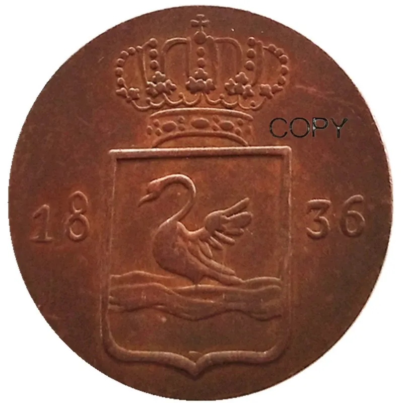

Netherlands East Indies 1836 100% Copper Copy Coin