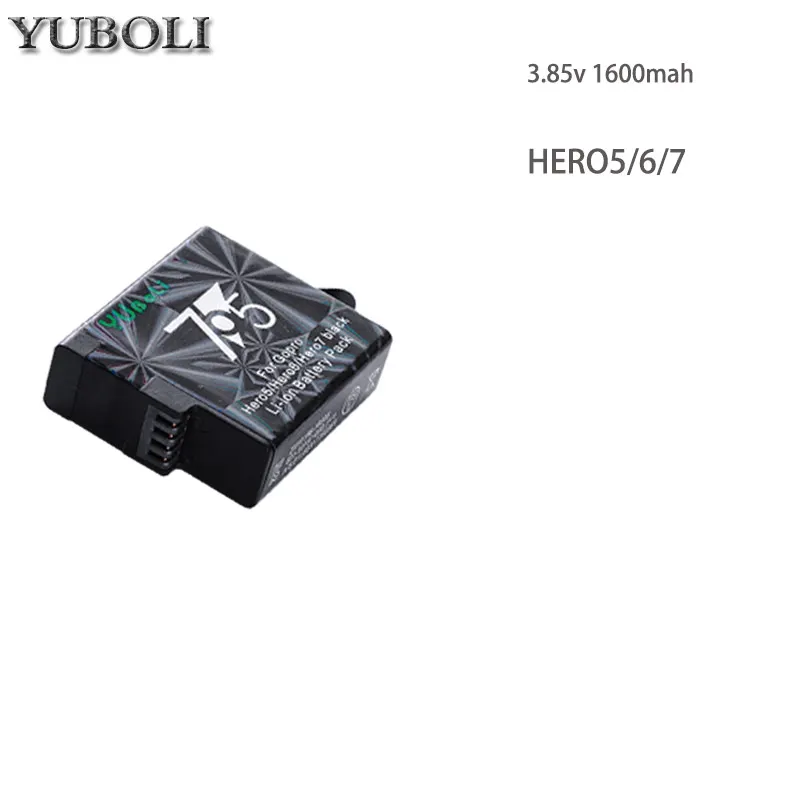 Акумуляторная батарея Гоу про hero 5 7 черный аккумулятор Город героев 6 мА/ч. + 3 лота