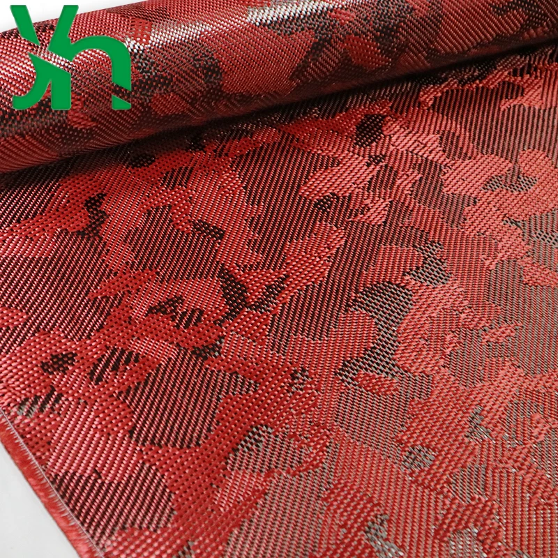 Модификация индивидуального оформления 3K210g красный Камуфляжный узор кевлар