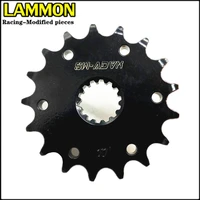 for yamaha dt125r motorcycle accessories front tire chain pinion gear 17t