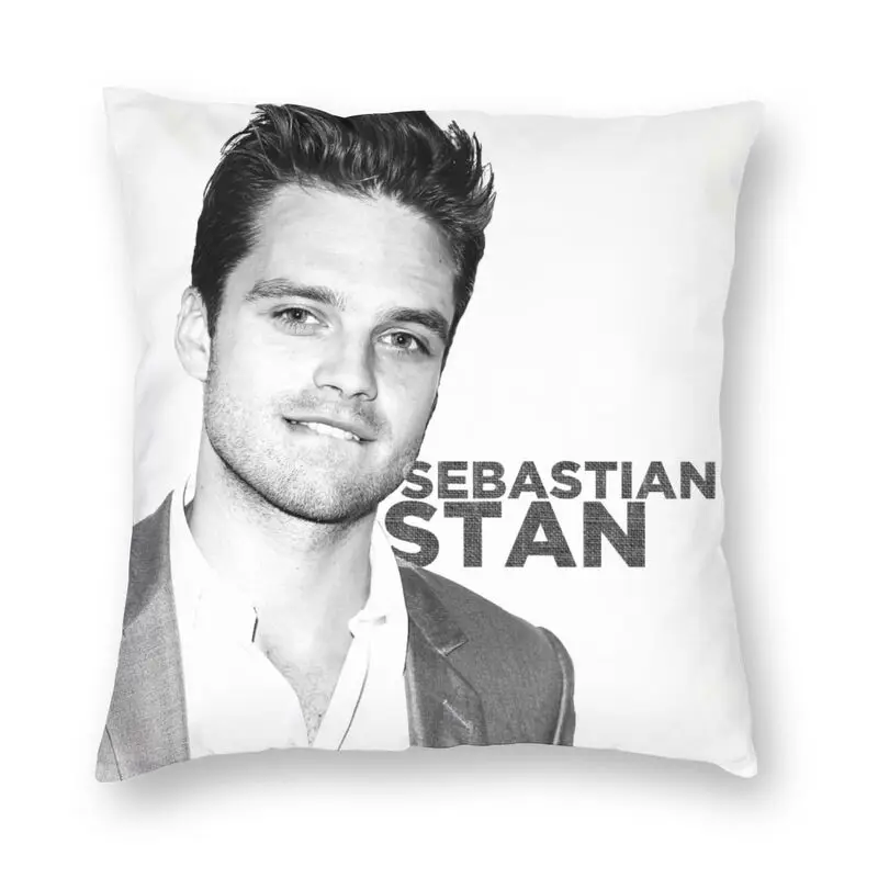 

Sebastian Stan Pillowcover Home Decor Cushions Throw Pillow for Car Double-sided Printing