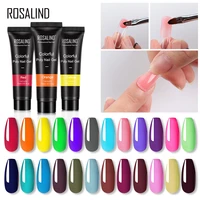 rosalind poly nail gel acrylic extension quick building gel white hybrid varnish nail art for manicure soak off lacquer 15ml new