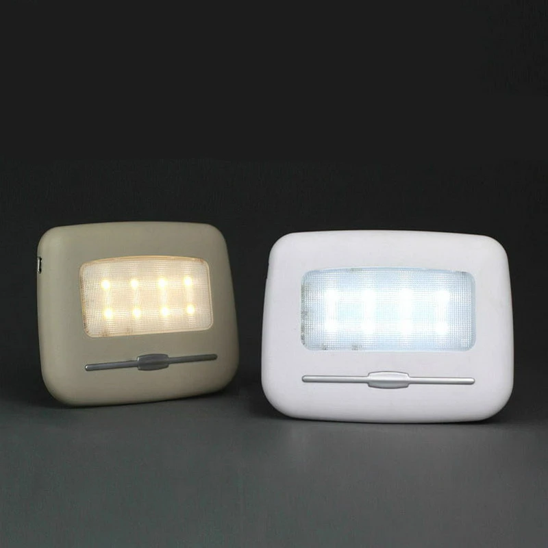 

Automobile Reading Lights Car Highly Bright LED Touch Type Night Light 6500K Pure White 3500K Warm Yellow Car LED Lamp Bulbs