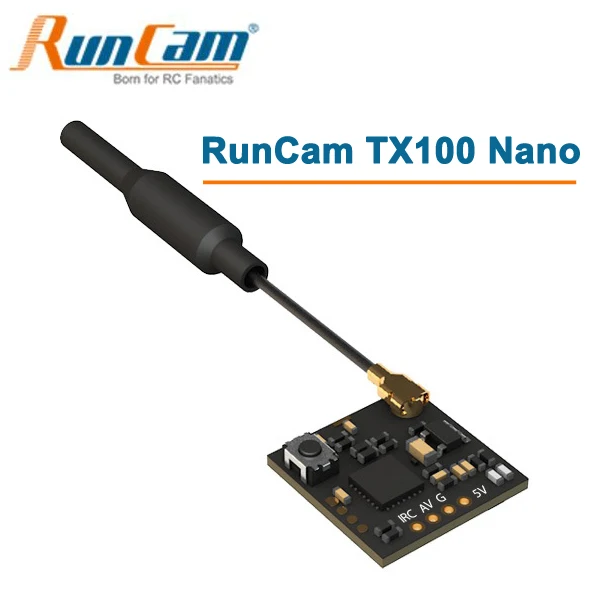 RunCam TX100 Nano 5 8G 37CH 25mW / 100mW выходная мощность Видео FPV передатчик 14*14mm для Swift Micro 3