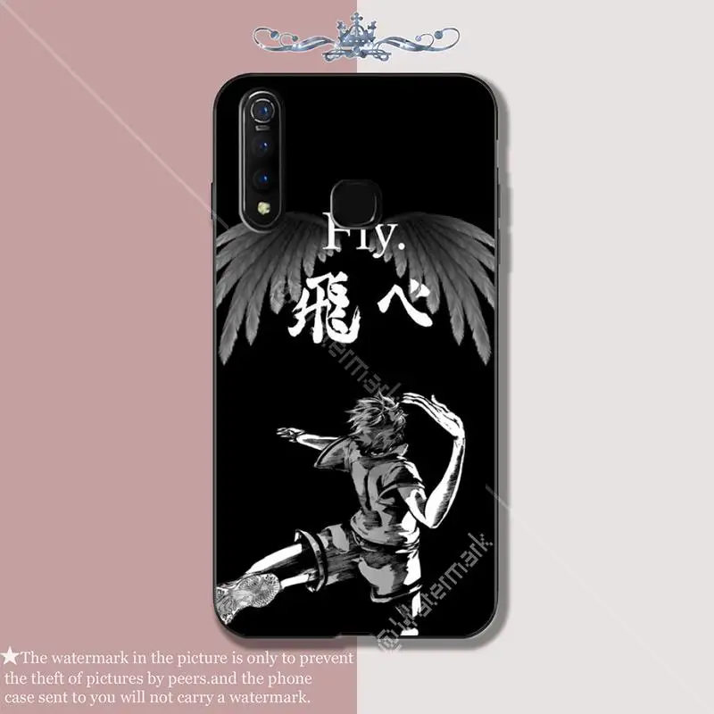 YJYDNHBD Haikyuu Мягкий ТПУ черный чехол для Samsung galaxy J2 J3 J4 plus J5 prime J7 2016 J6 note 5 8 9 10 coque |
