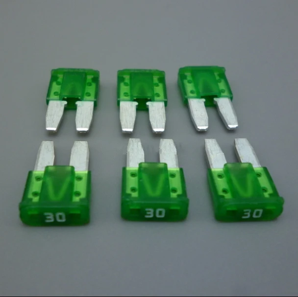

]500pcs 8mm 30A auto Mini Blade Fuse Car fuse for mondeo for ford