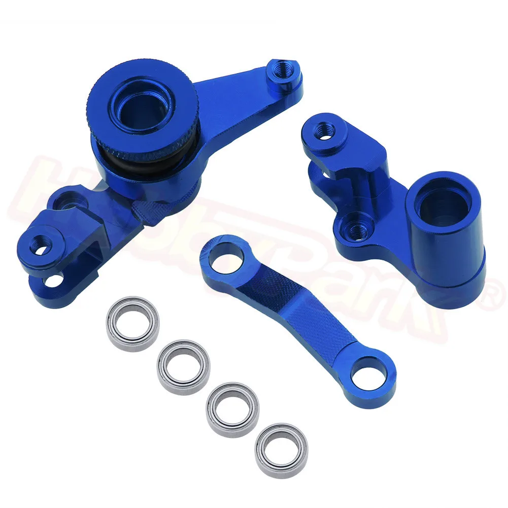 1/10 Traxxas Slash 4x4 части # 6845X анодированный алюминиевый руль Bellceanks/Servo Saver/Saver пружинный