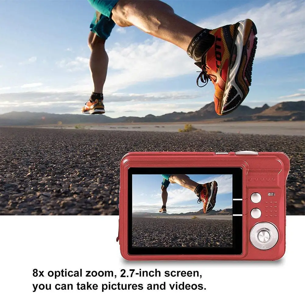 

Digital Camera HD TFT LCD Display Video Camera 18MP 720P 8x Zoom Anti-Shake Camcorder CMOS 2.7 Inch Micro Camera Video Dropship