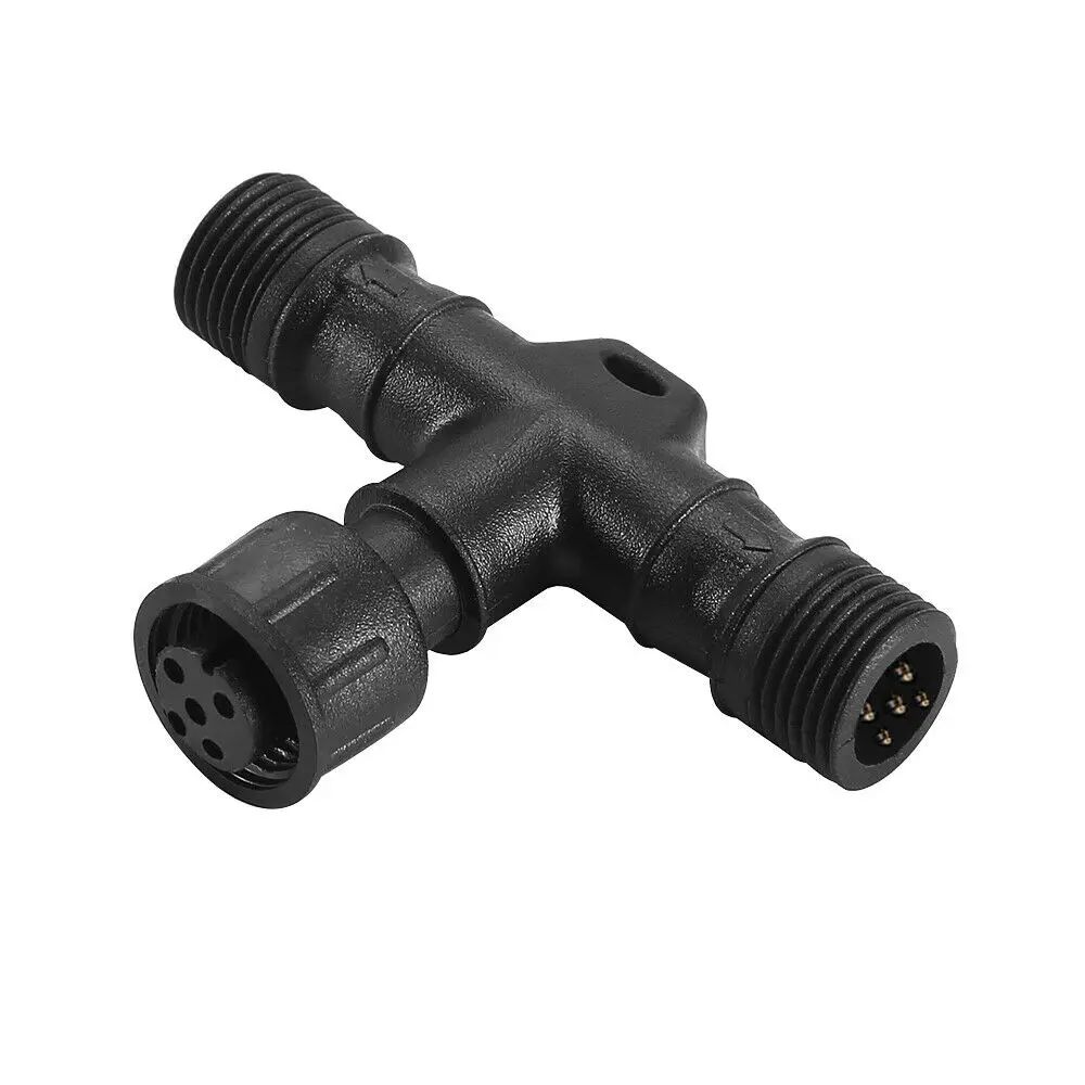 Т образный разъем с 2/3/4/5 контактами класс защиты IP67|connector ip67|connector for ledled connector 4pin |