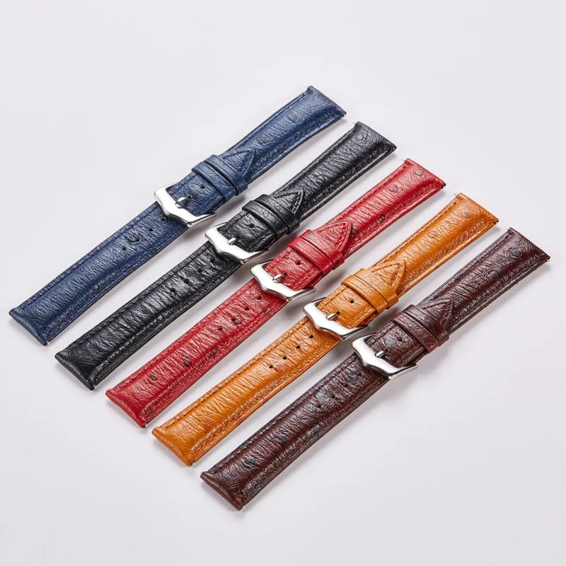 

High-end Retro Genuine Leather Wristband 18mm 20mm 22mm For Huawei Samsung Watch Accessories Replacement Bracelet Strap Wrist