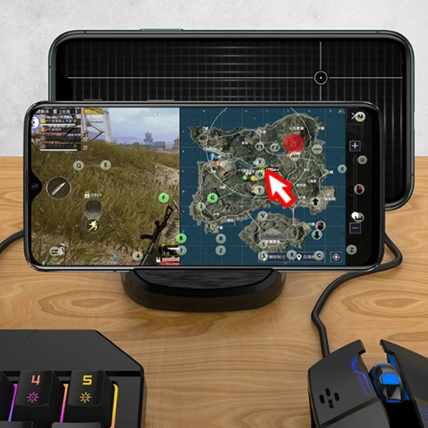 Проводной мобильный игровой периферический Набор клавиатуры и Мышь подходит для