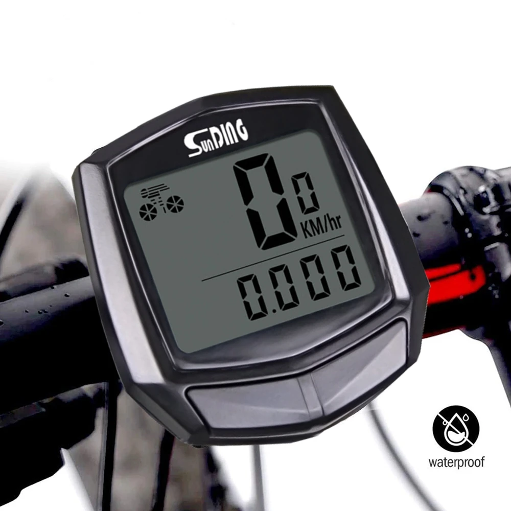

Waterproof Bike Speedometer For Road Mountain Bike Durable LCD DIsplay Bicycle Computer With Magnet Cycling Stopwatch